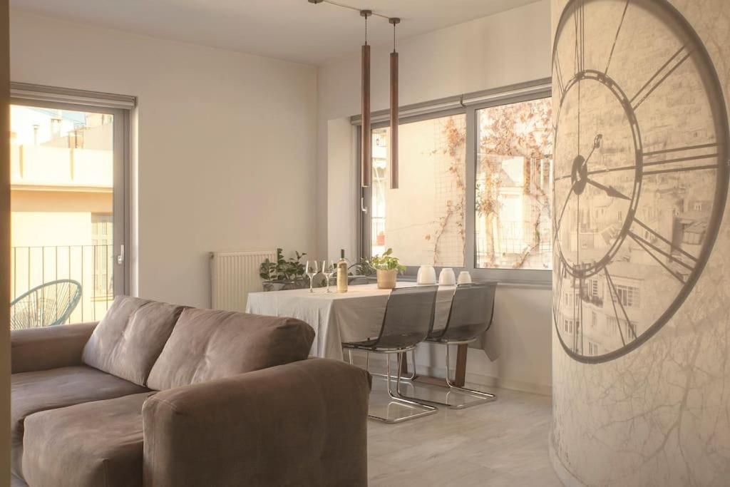 Luxury Apt With Parking-Living Stone Silver Athens Luaran gambar