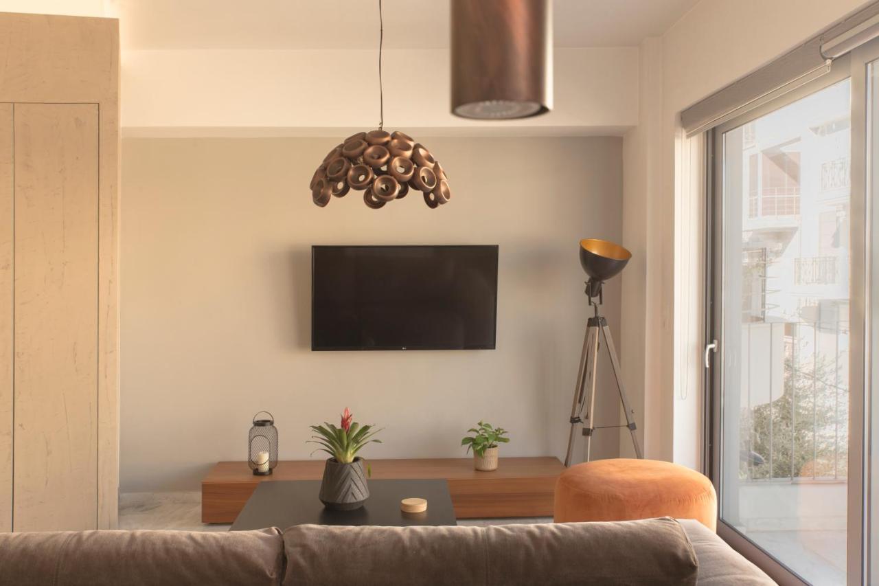 Luxury Apt With Parking-Living Stone Silver Athens Luaran gambar