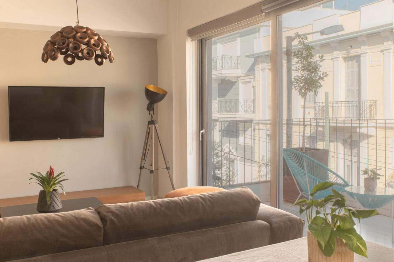 Luxury Apt With Parking-Living Stone Silver Athens Luaran gambar