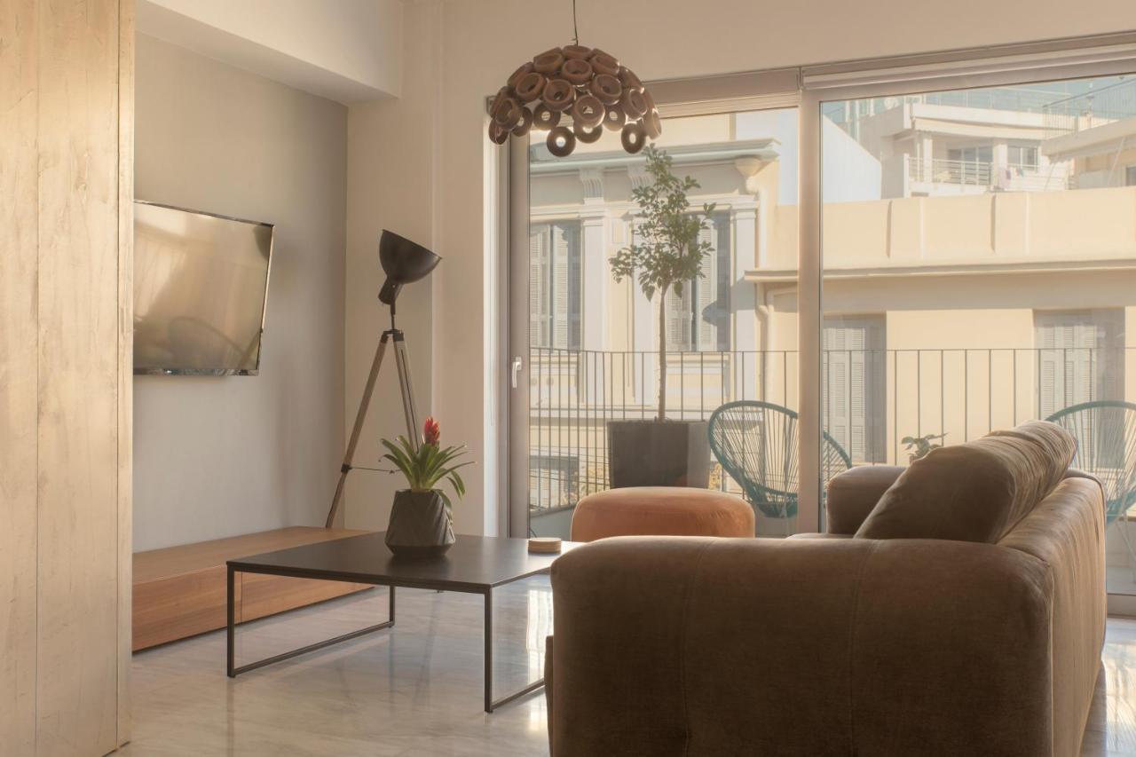 Luxury Apt With Parking-Living Stone Silver Athens Luaran gambar