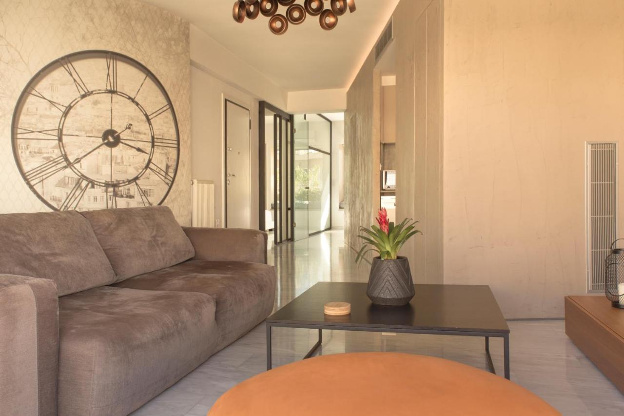 Luxury Apt With Parking-Living Stone Silver Athens Luaran gambar