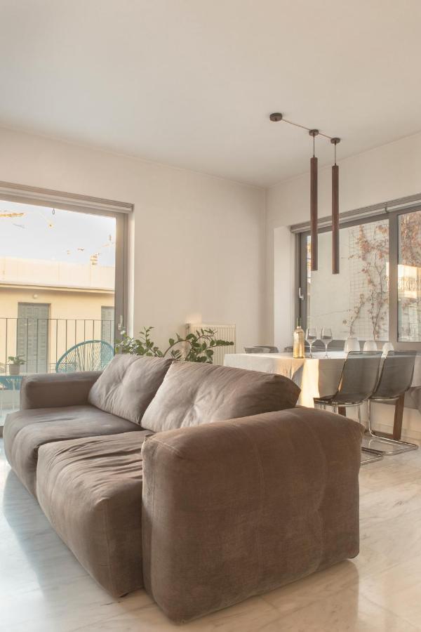 Luxury Apt With Parking-Living Stone Silver Athens Luaran gambar